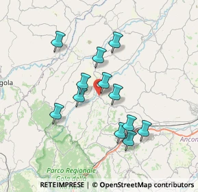Mappa 60030 Serra De' Conti AN, Italia (6.39583)