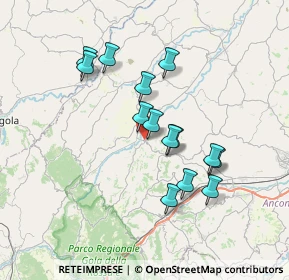 Mappa 60030 Serra De' Conti AN, Italia (6.38286)