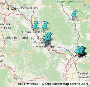 Mappa Via dell'Olmo, 52028 Terranuova Bracciolini AR, Italia (17.3235)