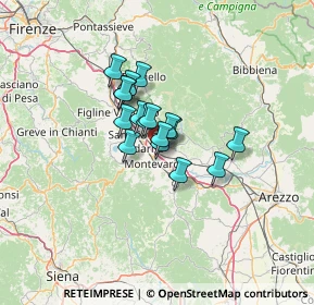 Mappa Via dell'Olmo, 52028 Terranuova Bracciolini AR, Italia (7.99824)