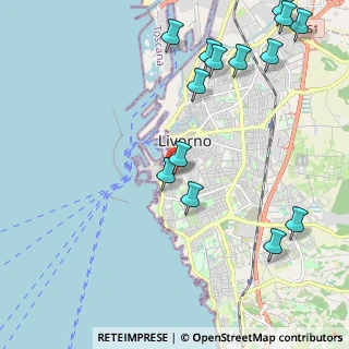 Mappa Via Carlo Bini, 57024 Livorno LI, Italia (2.745)