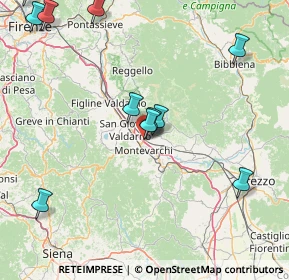 Mappa Via Ponte Mocarini, 52028 Terranuova Bracciolini AR, Italia (20.19727)