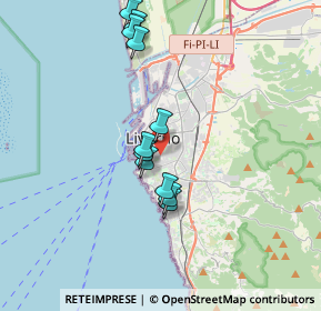 Mappa Via Giovanni Marradi, 57127 Livorno LI, Italia (3.29273)