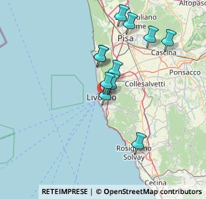 Mappa Via Leonardo Cambini, 57126 Livorno LI, Italia (12.77636)