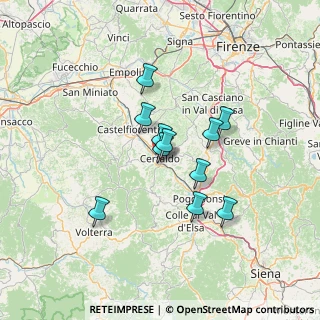 Mappa Via Guglielmo Nencini, 50052 Certaldo FI, Italia (10.59818)