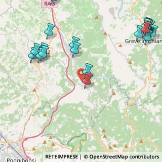 Mappa Strada Provinciale, 50028 Tavarnelle Val di Pesa FI, Italia (6.218)