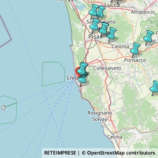 Mappa Via Calzabigi, 57125 Livorno LI, Italia (23.36933)