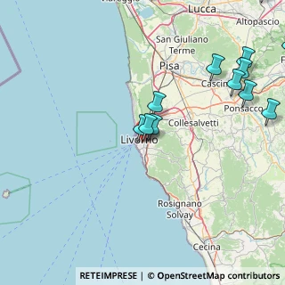 Mappa Via Calzabigi, 57125 Livorno LI, Italia (24.35267)