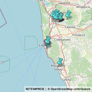 Mappa Via Calzabigi, 57125 Livorno LI, Italia (17.02733)