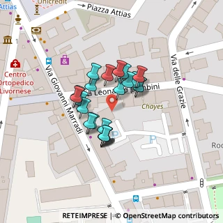 Mappa Via Leonardo Cambini, 57125 Livorno LI, Italia (0)