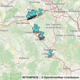 Mappa Via della Costituzione, 50052 Certaldo FI, Italia (16.659)
