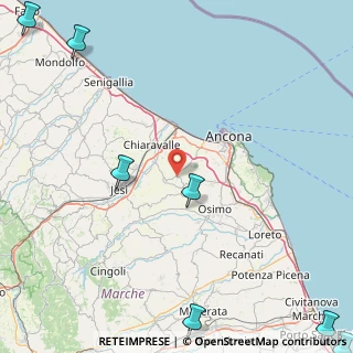 Mappa Via A. De Gasperi, 60027 Osimo AN, Italia (51.88071)