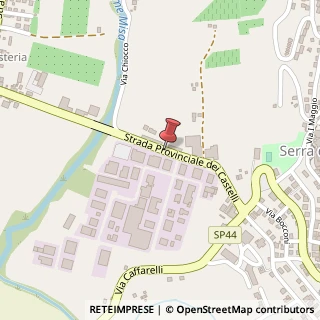 Mappa Via a. Merloni, 4, 60030 Serra De' Conti, Ancona (Marche)