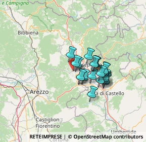 Mappa Viale Martiri Antifascisti, 52031 Anghiari AR, Italia (9.7475)