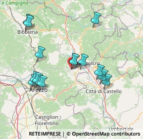 Mappa Viale Martiri Antifascisti, 52031 Anghiari AR, Italia (15.44)
