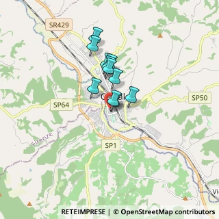 Mappa Via Spartaco Lavagnini, 50052 Certaldo FI, Italia (1.16636)