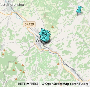 Mappa Via Masaccio, 50052 Certaldo FI, Italia (1.20455)