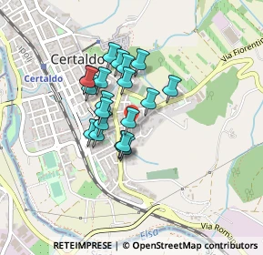 Mappa Via Masaccio, 50052 Certaldo FI, Italia (0.313)