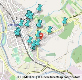 Mappa Via Masaccio, 50052 Certaldo FI, Italia (0.462)