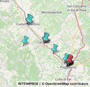Mappa Via Masaccio, 50052 Certaldo FI, Italia (8.7635)
