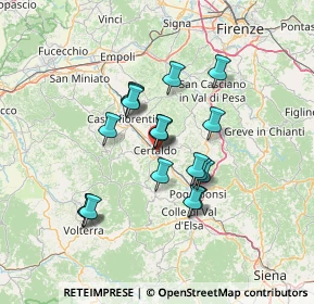 Mappa Via Masaccio, 50052 Certaldo FI, Italia (11.36316)