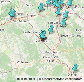 Mappa Via Masaccio, 50052 Certaldo FI, Italia (19.82222)