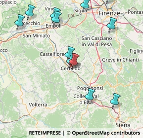 Mappa Via Masaccio, 50052 Certaldo FI, Italia (19.3175)