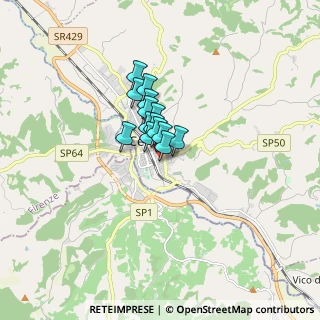 Mappa Via Guido Rossa, 50052 Certaldo FI, Italia (0.855)