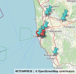 Mappa Piazza Luigi Orlando, 57126 Livorno LI, Italia (11.08167)