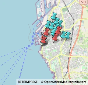 Mappa Piazza Luigi Orlando, 57126 Livorno LI, Italia (1.083)