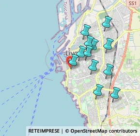 Mappa Piazza Luigi Orlando, 57126 Livorno LI, Italia (1.68083)
