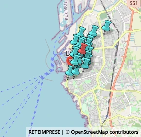 Mappa Piazza Luigi Orlando, 57126 Livorno LI, Italia (0.9825)