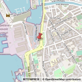 Mappa Via Walter Martigli, 5, 57126 Livorno, Livorno (Toscana)