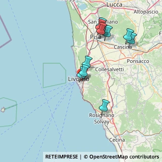 Mappa Via Maestri del Lavoro, 57125 Livorno LI, Italia (16.06364)