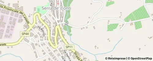 Mappa Serra de’ Conti