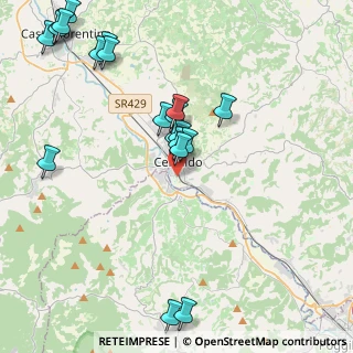 Mappa Via Merlini, 50052 Certaldo FI, Italia (5.0795)
