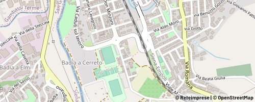 Mappa Certaldo