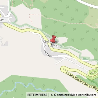 Mappa Via Circonvallazione,  31, 61042 Apecchio, Pesaro e Urbino (Marche)