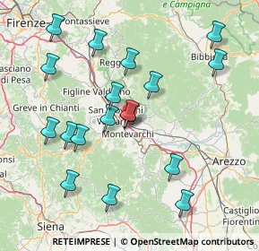 Mappa Loc. Le Coste, 52028 Terranuova Bracciolini AR, Italia (16.68111)