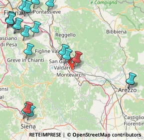 Mappa Loc. Le Coste, 52028 Terranuova Bracciolini AR, Italia (25.5265)