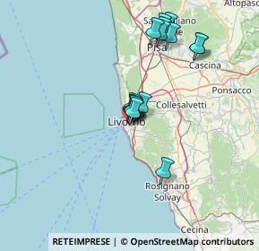 Mappa Via Carolina Internari, 57125 Livorno LI, Italia (12.87533)