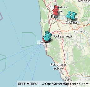 Mappa Via Carolina Internari, 57125 Livorno LI, Italia (13.05786)