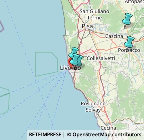 Mappa Via Carolina Internari, 57125 Livorno LI, Italia (37.93333)