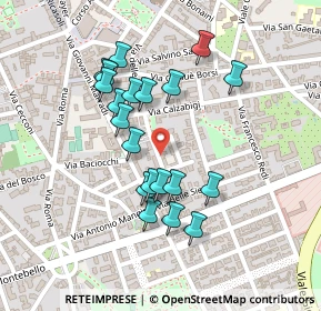 Mappa Via Carolina Internari, 57125 Livorno LI, Italia (0.211)