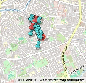 Mappa Via Carolina Internari, 57125 Livorno LI, Italia (0.3155)