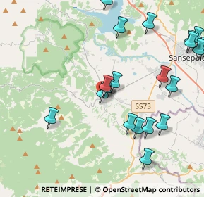 Mappa Via delle Logge, 52031 Anghiari AR, Italia (4.8895)