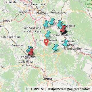Mappa Via del Mascherone, 50022 Greve in Chianti FI, Italia (14.2415)