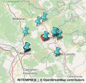 Mappa Via Martiri della Libbia, 52031 Anghiari AR, Italia (11.138)
