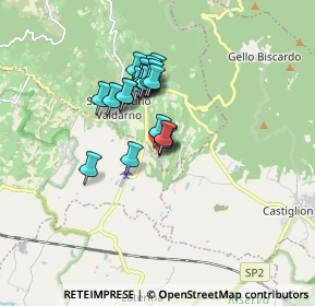 Mappa Località Borro, 52024 Loro Ciuffenna AR, Italia (1.28261)