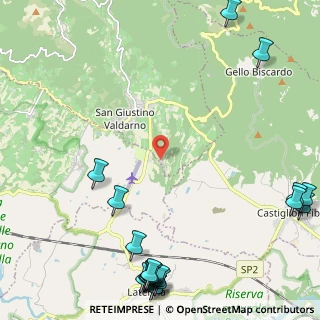 Mappa Località Borro, 52024 Loro Ciuffenna AR, Italia (3.616)